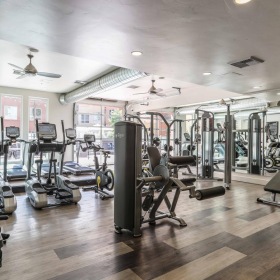 Take advantage of all Two Nine North has to offer a gym with exercise equipment