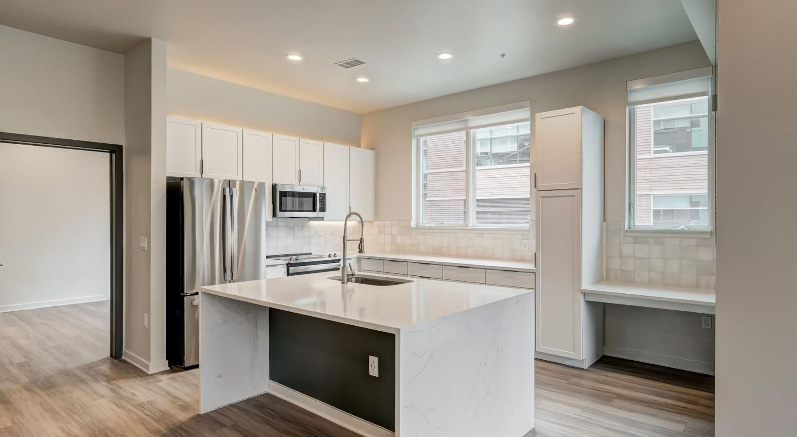 The essence of exceptional living a kitchen with white cabinets